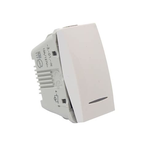 INTERRUPTOR SENCILLO C LUZ COLOR BLANCO SCHNEIDER ELECTRIC