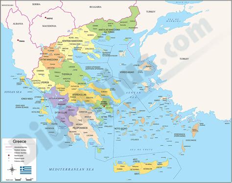 Mapa De Grecia