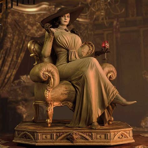 P1 LCRE 01 Throne Legacy Resident Evil Village Alcina Dimitrescu