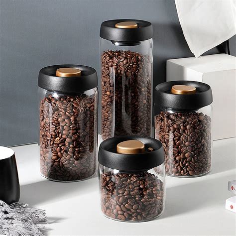 Vacuum Sealed Coffee Storage Coffee Beans Storage Vacuum Vacuum