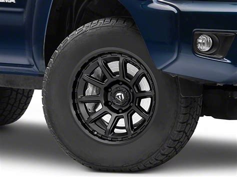 Fuel Wheels Tacoma Torque Matte Black 6 Lug Wheel 17x9 12mm Offset