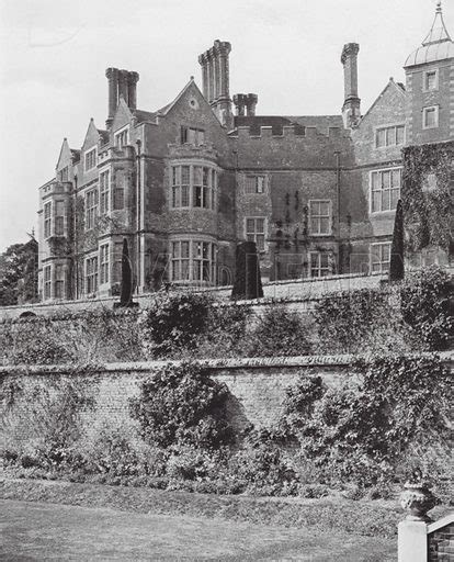 Chilham Castle, The Jacobean House and Terraces stock image | Look and ...