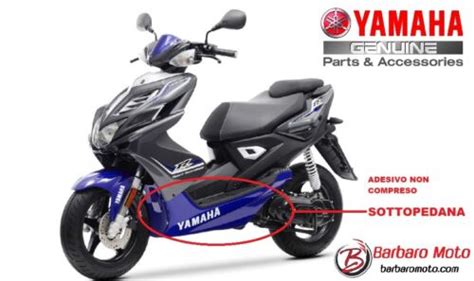 Sotto Pedana Yamaha Aerox 50 Blu 2012 2013 2014 2015 2016 2017 2018