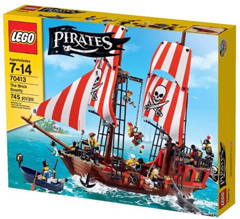 Image Lego Pirates 2015 The Brick Bounty 70413 Box Pirate Ship Set