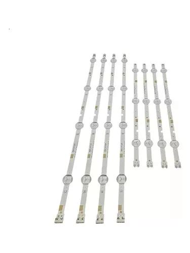 Kit Barras Led Para Tv Samsung Un43j5200ag Un43j5200 Novo X8 Frete grátis