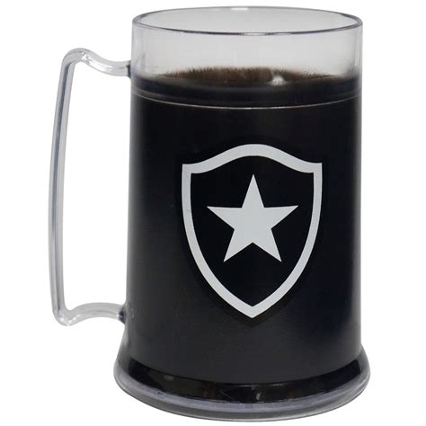 Caneca Botafogo Gel Congelante Ml Escudo Estrela Oficial