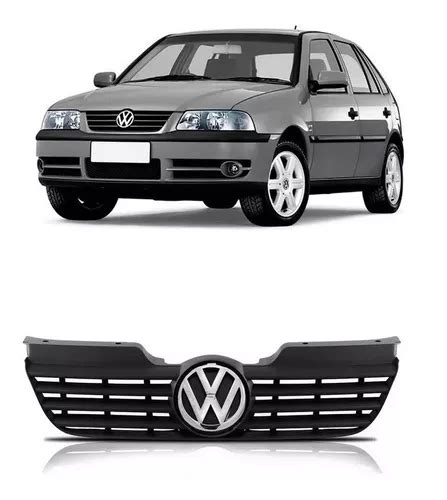 Grade Gol Parati Saveiro G3 Fase 2 Emblema Vw 2002 A 2005 Escorrega