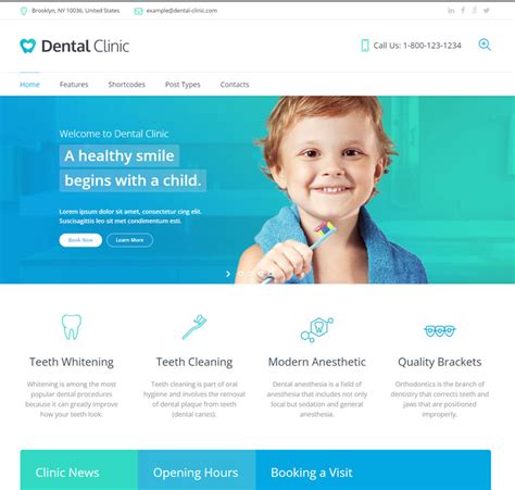 Top Dental Website Templates & How To Choose One (With Examples) - BIG APPLE MEDIA