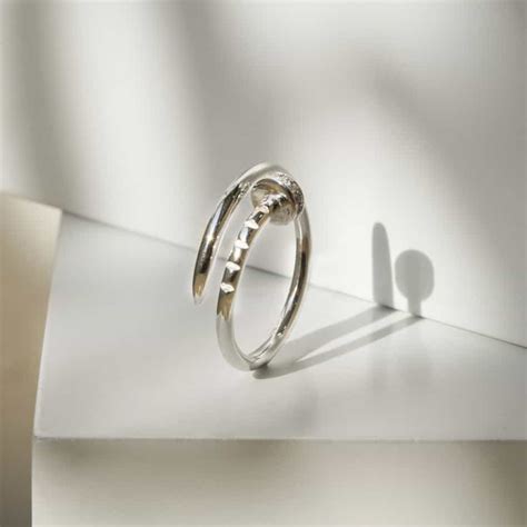 Nail Ring (925 Sterling Silver with 18K Gold Plating) - Dear Me Jewelry