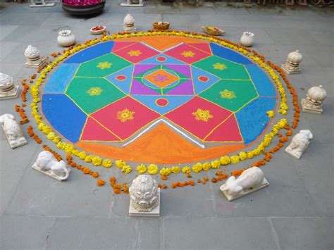 Rangoli - Ganesh Emporium Udaipur Diwali 2013