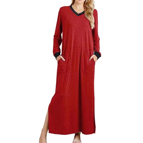 Xfhlmjff Womens Casual Dresses Basic Trendy Summer Vacation