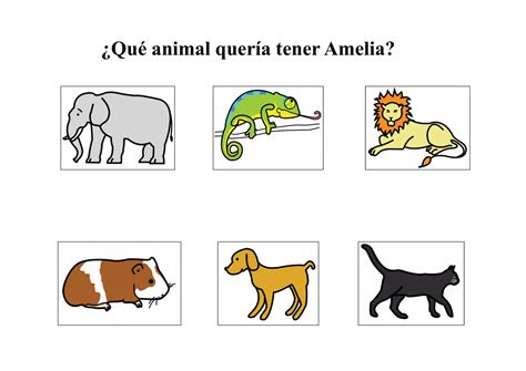 Amelia Quiere Un Perro Actividades Ppt