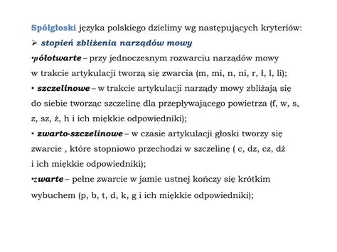 Ppt Klasyfikacja G Osek J Zyka Polskiego Powerpoint Presentation