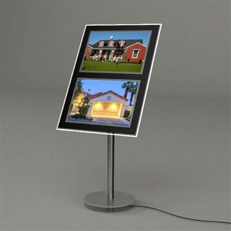 Real Estate Agent Led Window Displaysdigital Displayposter Frame