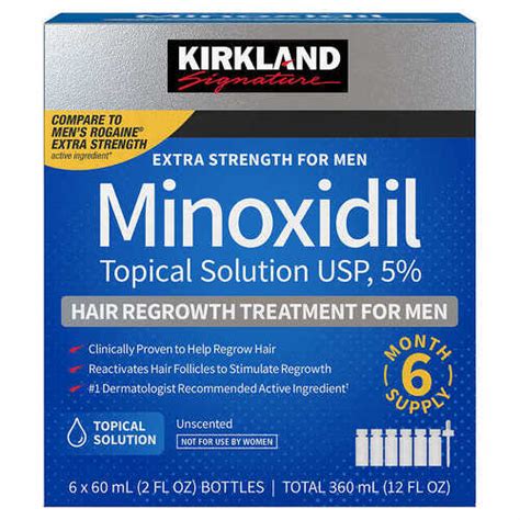 Kirkland Signature Hair Regrowth Treatment Extra Strength