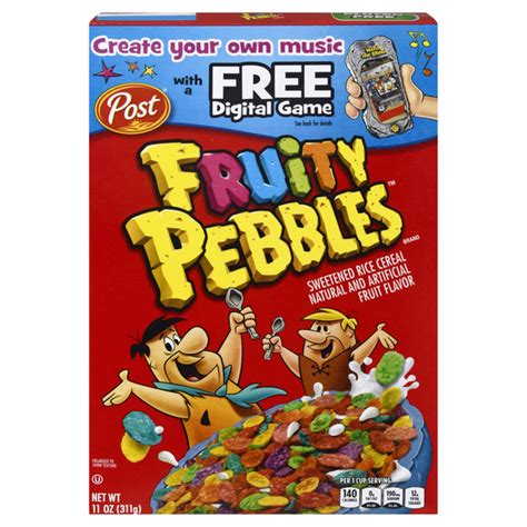 Save On Post Fruity Pebbles Cereal Order Online Delivery Martins