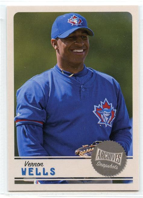 2019 Topps Archives Snapshots AS VW Vernon Wells Toronto Blue