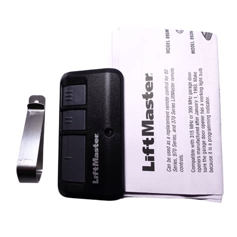 Buy 893max Liftmaster Garage Door Opener Remote