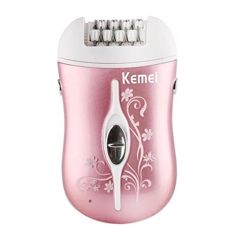 Kemei Rechargeable In Hair Remover Device Lady Epilator Hair Shaver