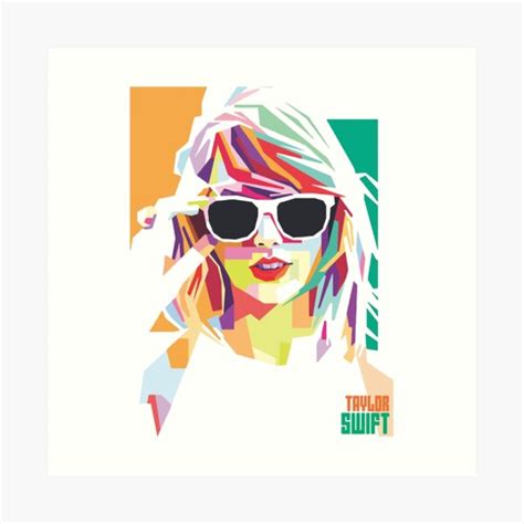 Taylor Swift Logo Art Print For Sale By Nijinfae Redbubble