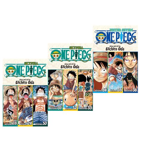 MANGA One Piece Volumes 28 36 In 3 OMNIBUS Editions 10 12 TP By