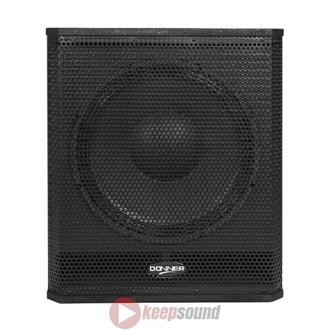 Subwoofer Ativo 625W 15 Polegadas SB 15A DONNER KEEPSOUND Loja De