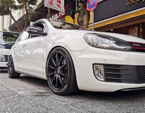 Volkswagen Golf Gti Vi White Ssr Gtv Wheel Front