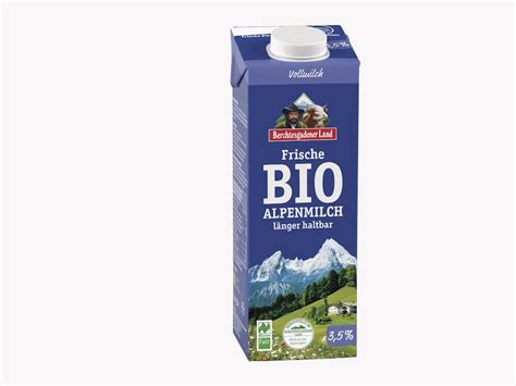 Berchtesgadener Land Bgl Frische Bio Alpenmilch Esl Fett X L