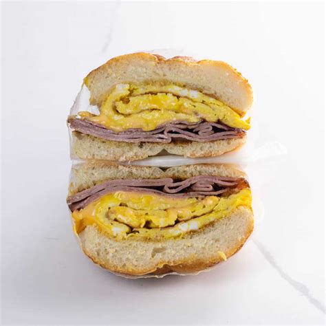 Ham Egg and Cheese Sandwich - Umami Girl