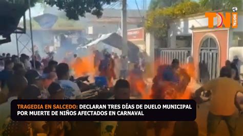 Tragedia en Salcedo Declaran tres días de duelo municipal por muerte