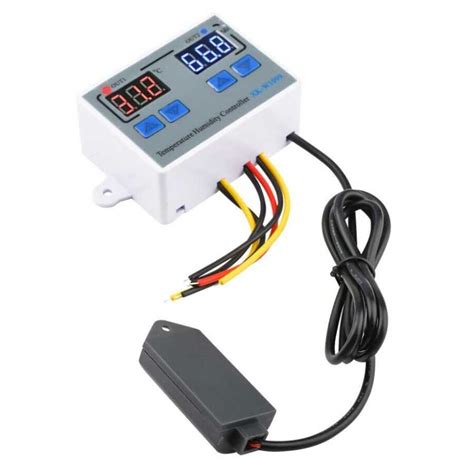 XK-W1099 24V Temperature and Humidity Meter Relay Module with Display ...