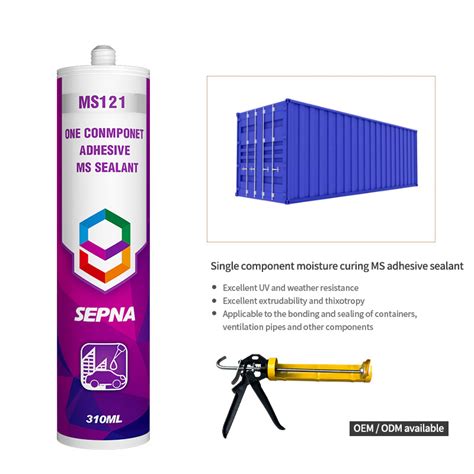 Low Modulus Ms Polymer Hybrid Sealant For Joint Sealingsilane Modified