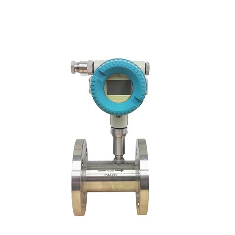 Modbus Hart Communication Liquid Turbine Flow Meter Pure Water Turbine