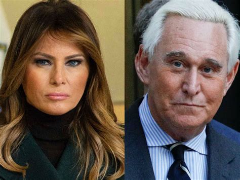 Melania Trump Suspects Roger Stone Of Nude Photo Leak In New Book