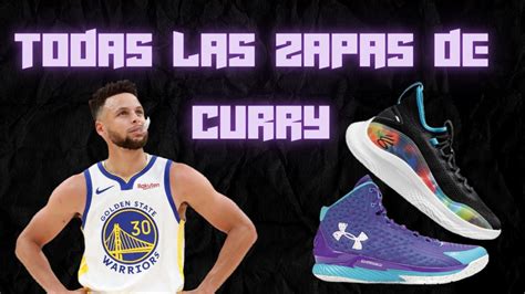 Todas Las Zapatillas De Stephen Curry Sneakerteca Youtube