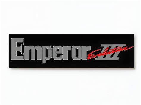 Initial D Team Emperor Bumper Stickers Pack Of 2 Kyoichi Seiji Etsy