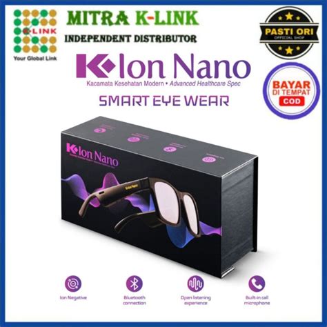 Jual KACAMATA CERDAS REVOLUSIONER K ION NANO SMART EYE WEAR ORIGINAL