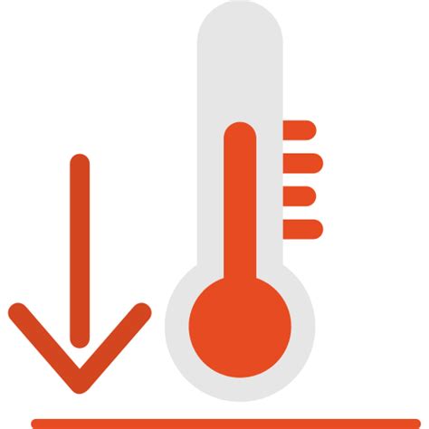 Icono De Baja Temperatura Generic Flat