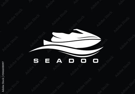 sea doo logo sign symbol wave logo ocean logo stock vector adobe stock