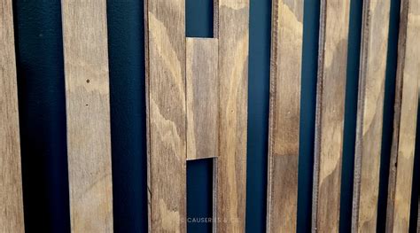 DIY Mur En Latte De Bois Chic Et Pas Trop Cher Causeries Cie