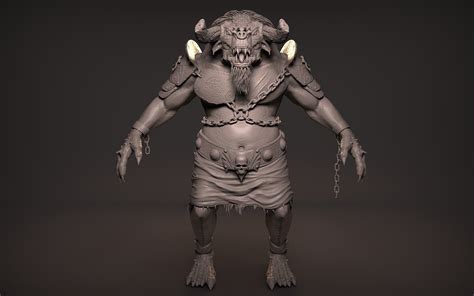 Fantasy Character 3D Model OBJ ZTL | CGTrader.com