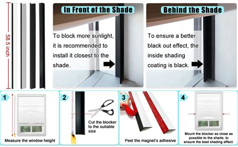 Amazon Milin Blackout Light Blockers Side Tracks For Window