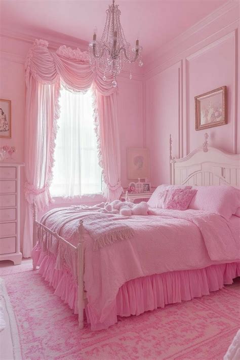 Pin By Kamal Alwahdy On A Bedrooms In 2024 Pink Bedroom Walls Girly