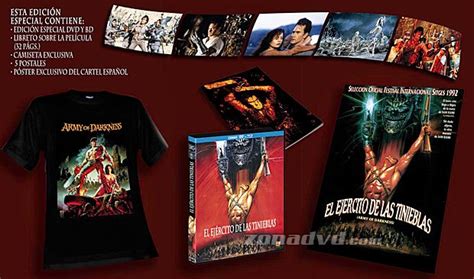 El Ejército de las Tinieblas edición coleccionista en Blu ray Fancueva