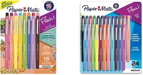 Amazon Paper Mate Flair Scented Felt Tip Pens Assorted Sunday