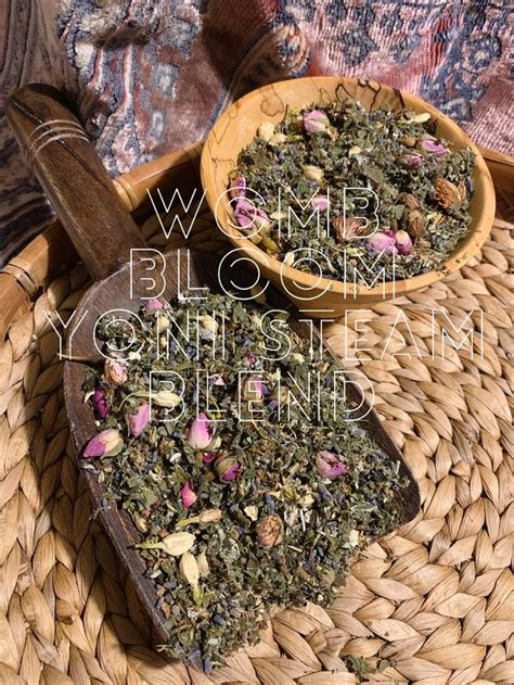 Yoni Steam Womb Bloom Herbal Blend Organic Herbs Vaginal Steam Etsy