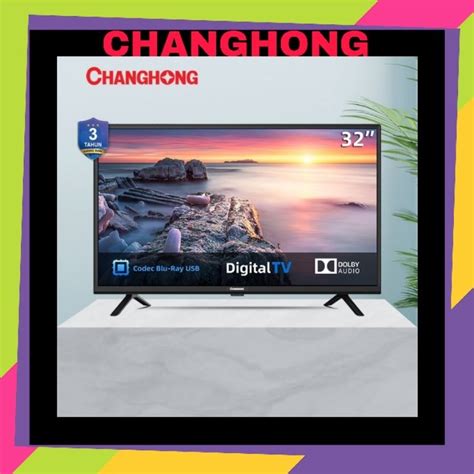 Jual Changhong Inch Digital Led Tv L G W Hd Tv Hdmi Usb Movie