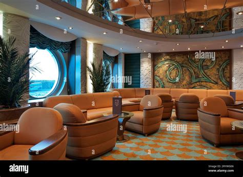 Interior of cruise ship MSC Poesia Stock Photo - Alamy