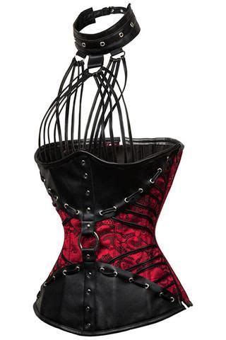 Faux Leather Halter Steel Boned Underbust Corset Leather Halter Jane