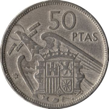 50 Pesetas Francisco Franco España Numista